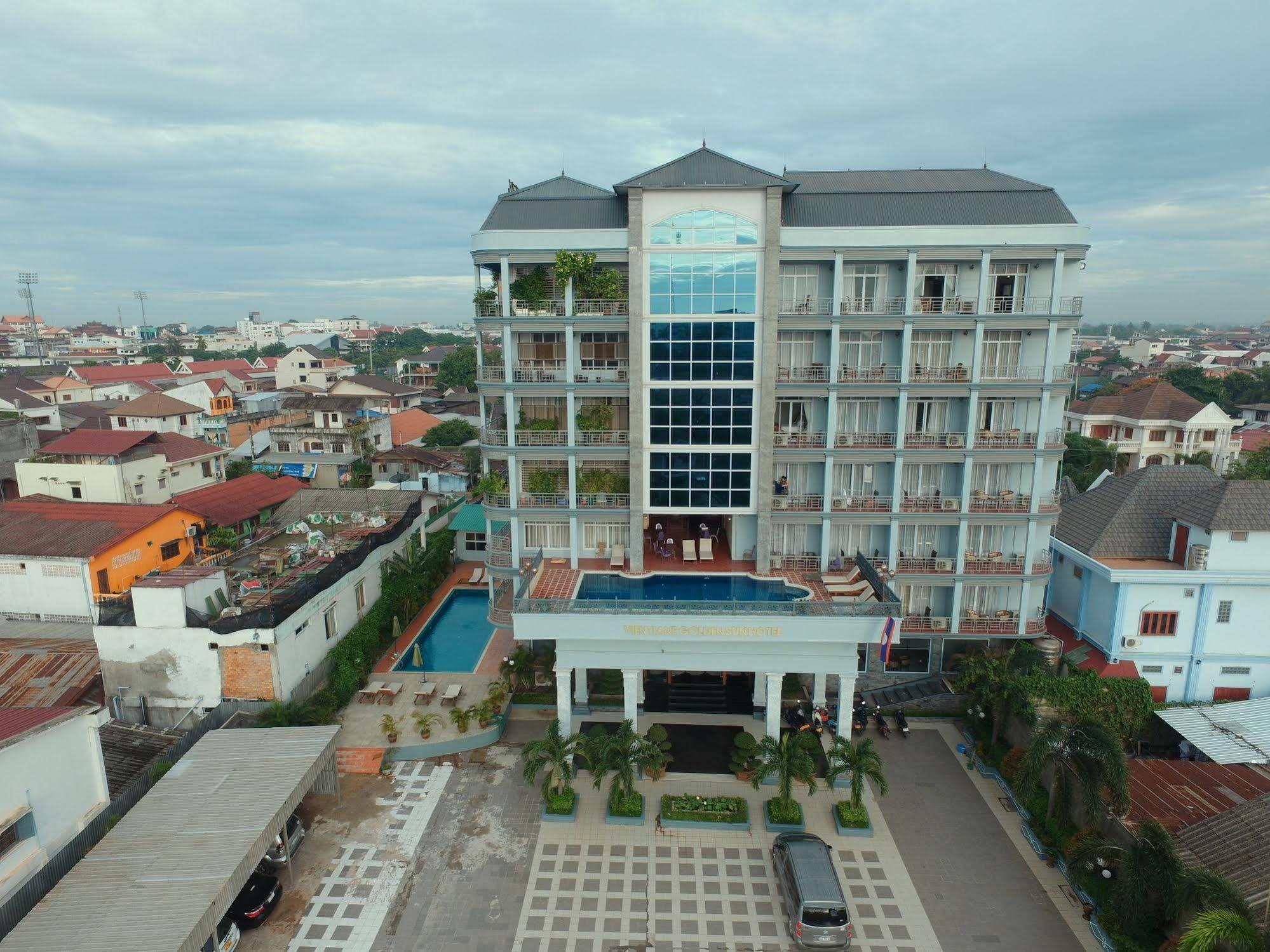 Vientiane Golden Sun Hotel Экстерьер фото